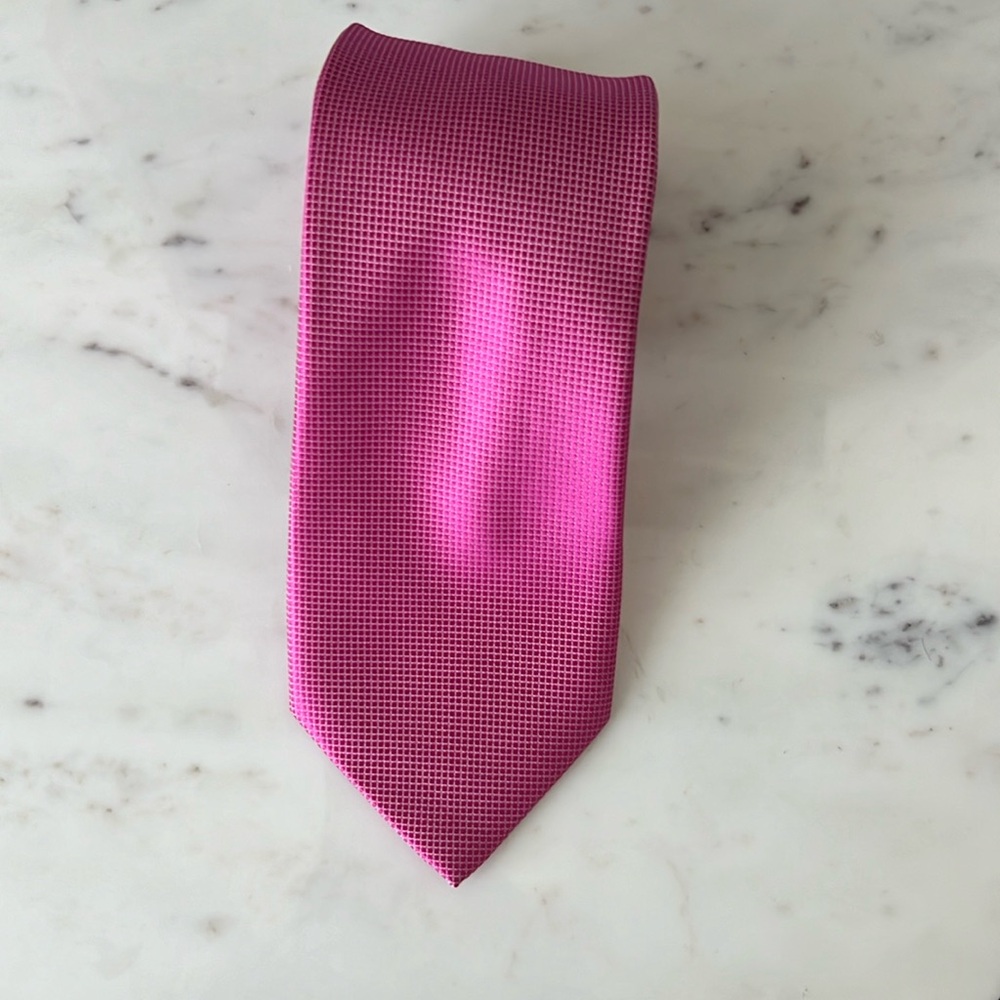 Silk Pink Men's Tie